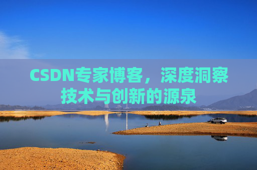 CSDN专家博客，深度洞察技术与创新的源泉